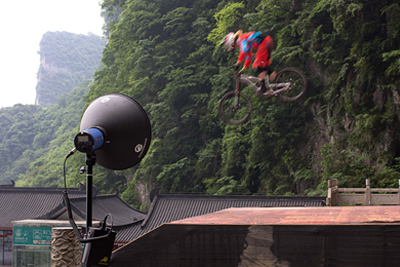 Tianmen downhill race, K4T stands out
